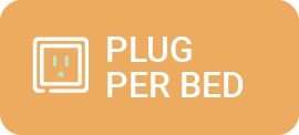 services plug per bed